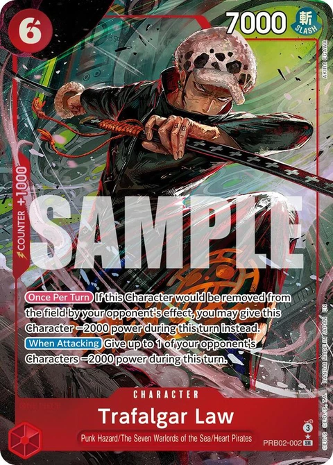 Trafalgar Law (Alternate Art) - One Piece Card Game card