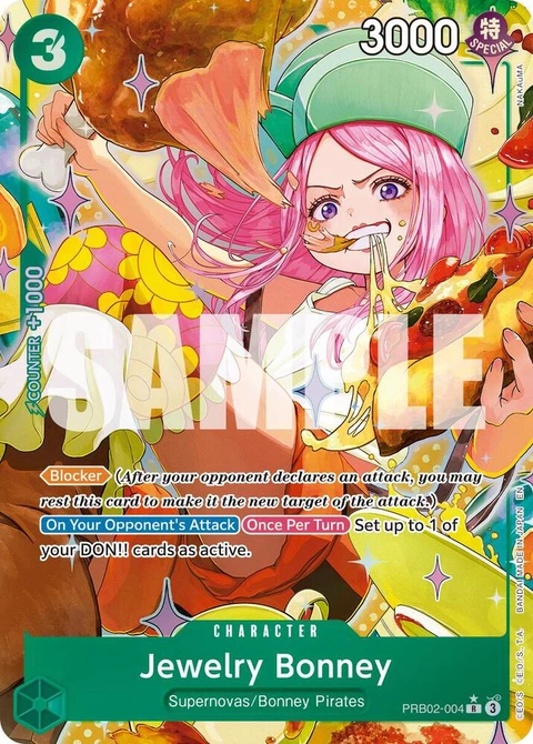 Jewelry Bonney (Alternate Art) - One Piece Card Game card