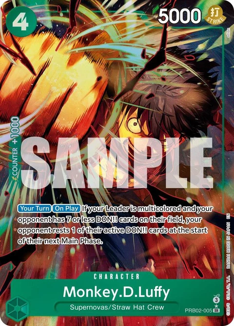 Monkey.D.Luffy (Alternate Art) - One Piece Card Game card