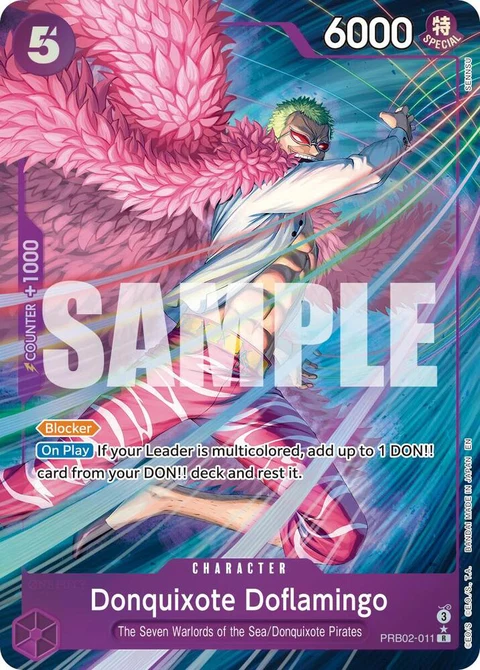 Donquixote Doflamingo (Alternate Art) - One Piece Card Game card