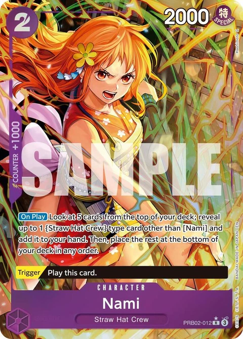 Nami (Alternate Art) - One Piece Card Game card