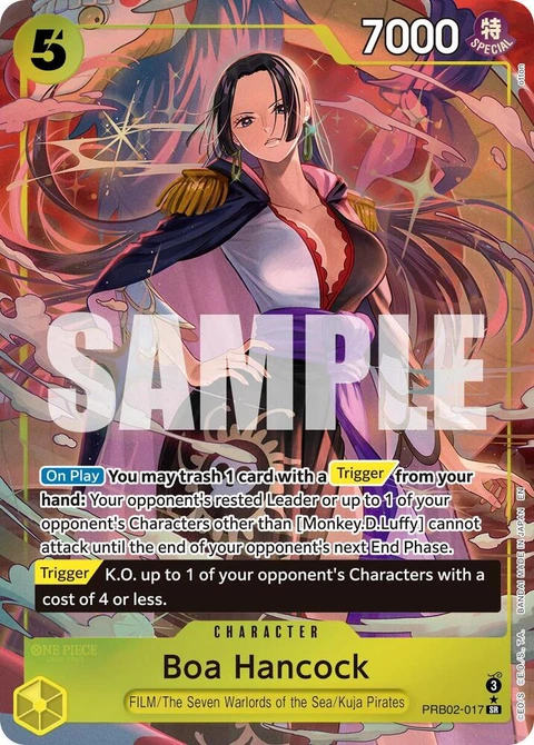 Boa Hancock (Alternate Art) - One Piece Card Game card