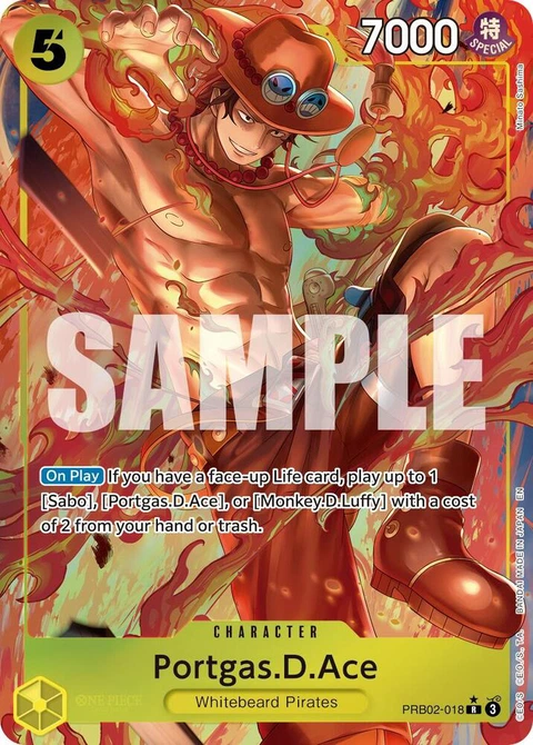 Portgas.D.Ace (Alternate Art) - One Piece Card Game card