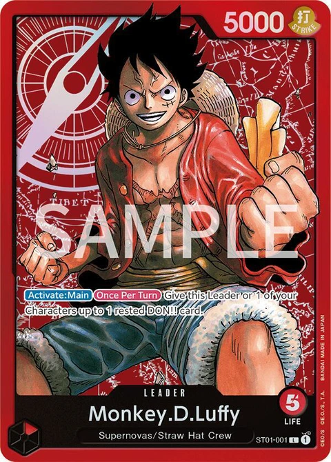 Monkey.D.Luffy - One Piece Card Game card