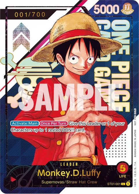 Monkey.D.Luffy - One Piece Card Game card