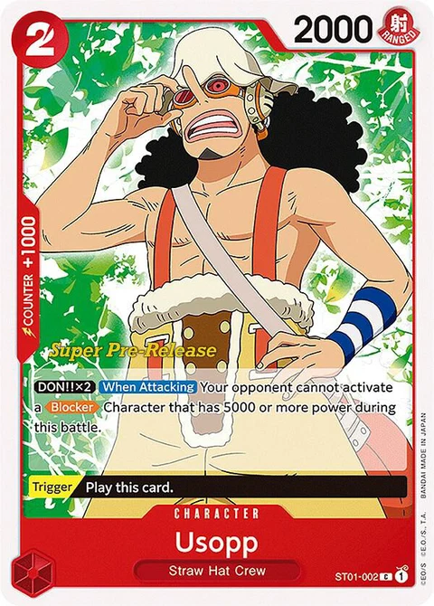 Usopp - One Piece Card Game card