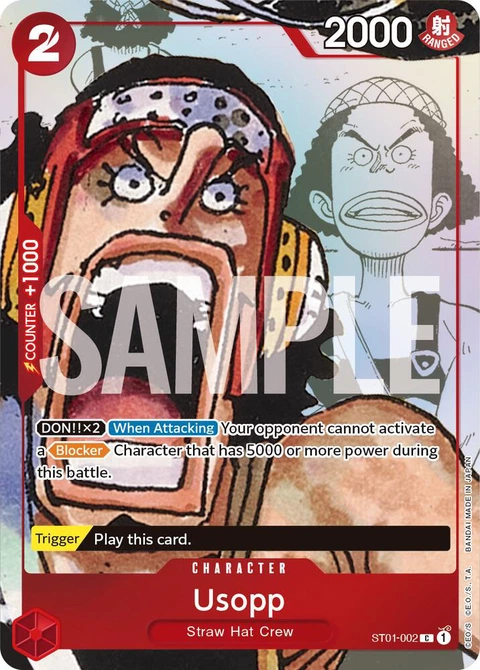 Usopp (Alternate Art) - One Piece Card Game card