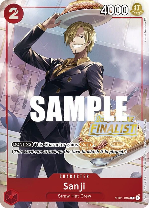 Sanji (Offline Regional 2023) - One Piece Card Game card