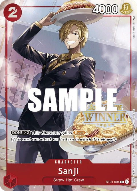 Sanji (Online Regional 2023) - One Piece Card Game card