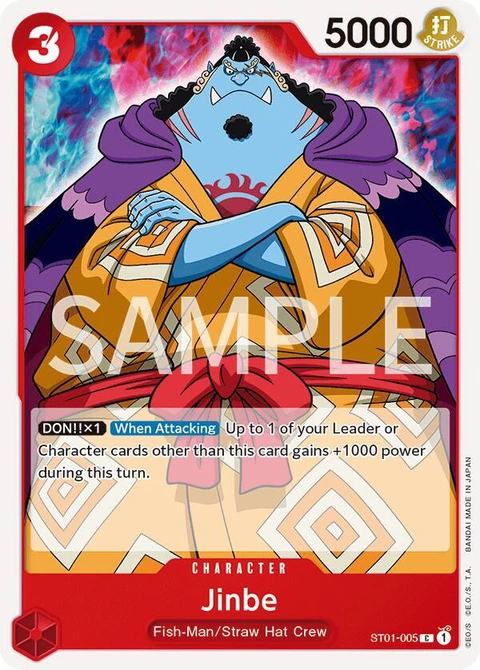 Jinbe - One Piece Card Game card