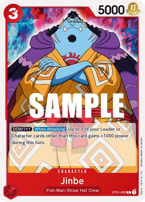 Jinbe - One Piece Card Game card