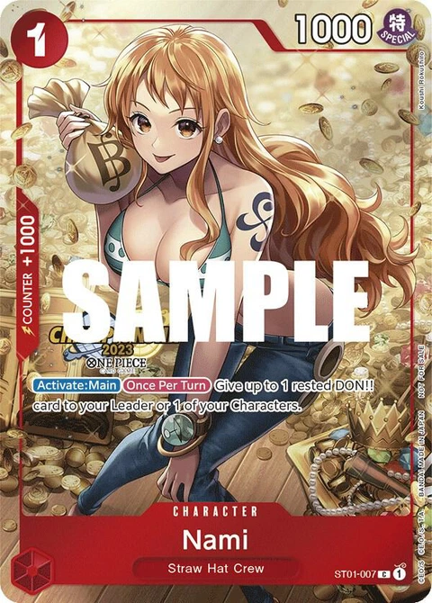Nami (CS 2023 Celebration Pack) - One Piece Card Game card