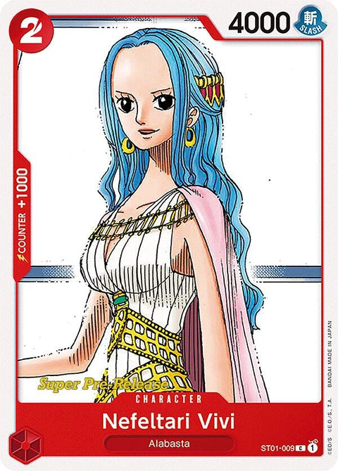 Nefeltari Vivi - One Piece Card Game card