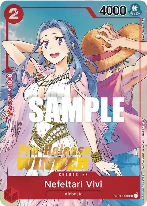 Nefeltari Vivi (OP-03 Pre-Release Tournament) - One Piece Card Game card