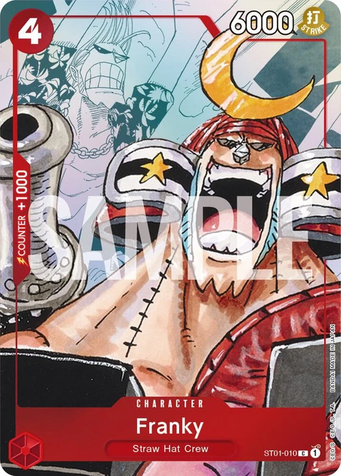 Franky (Alternate Art) - One Piece Card Game card