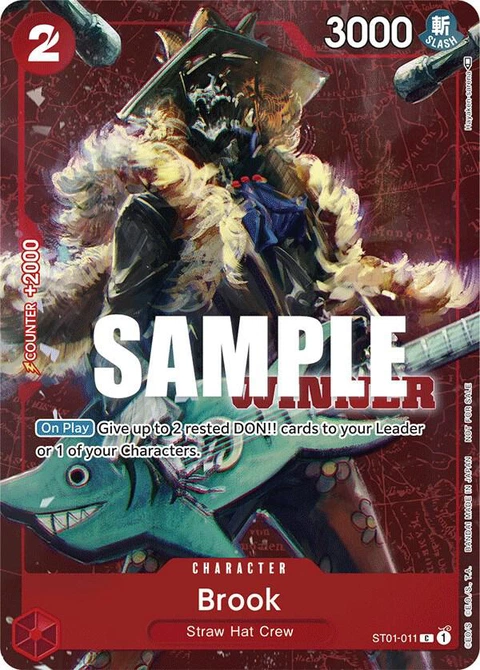 Brook (Winner Pack Vol. 4) - One Piece Card Game card