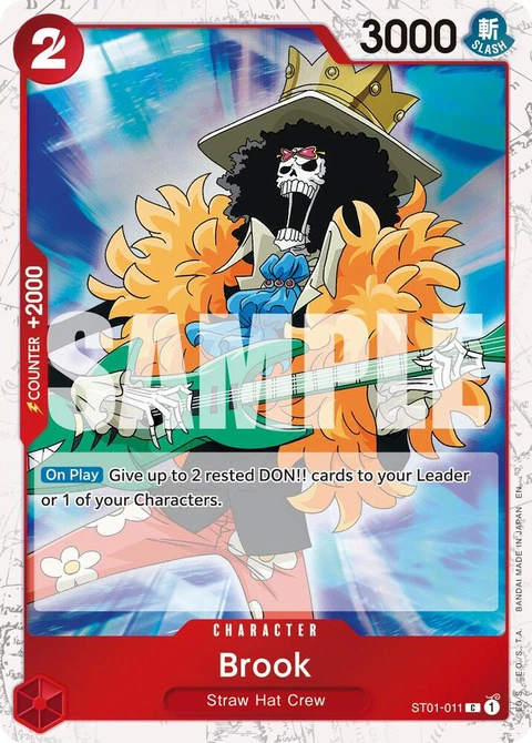 Brook (Pirate Foil) - One Piece Card Game card