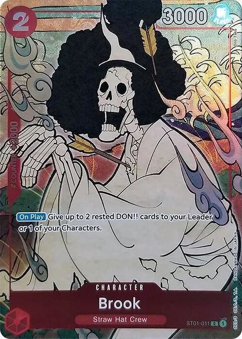 Brook (English Version 1st Anniversary Set) - One Piece Card Game card