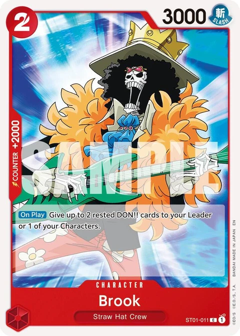 Brook (Reprint) - One Piece Card Game card