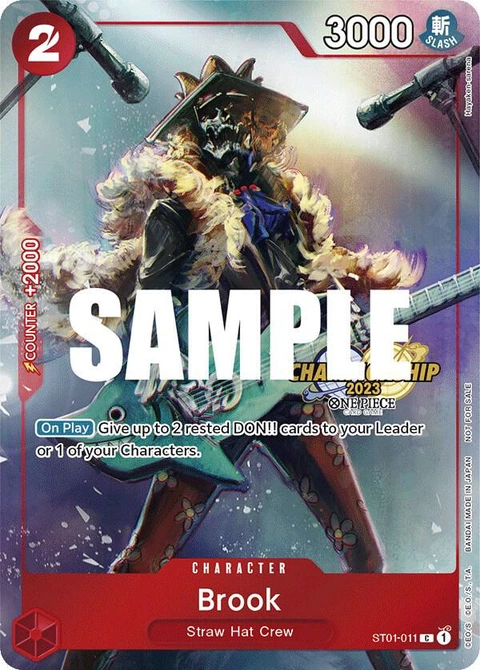 Brook (CS 2023 Celebration Pack) - One Piece Card Game card