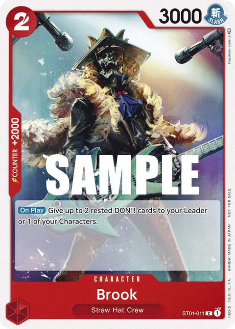 Brook (Tournament Pack Vol. 4) - One Piece Card Game card