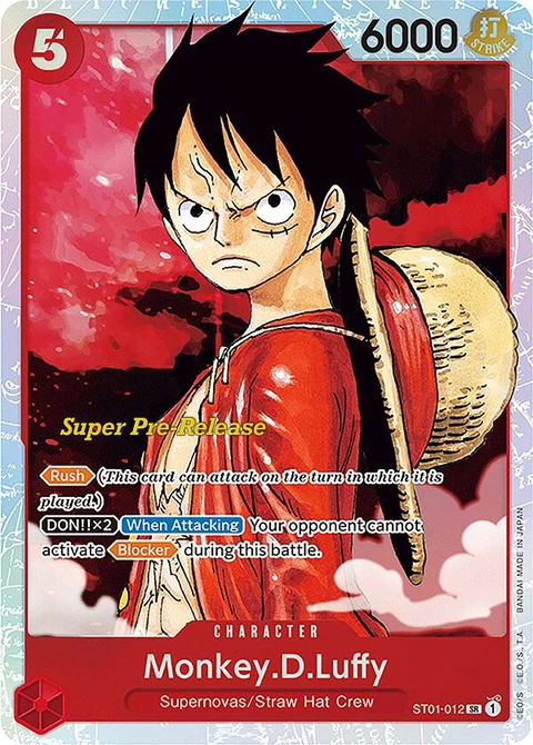 Monkey.D.Luffy - One Piece Card Game card