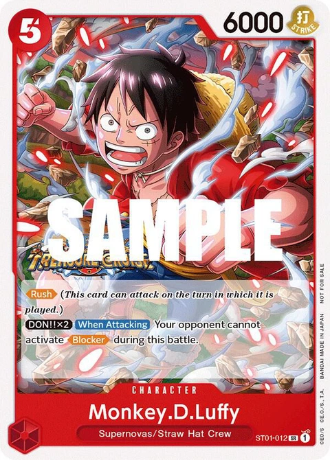 Monkey.D.Luffy (Tournament Pack Vol. 5) - One Piece Card Game card
