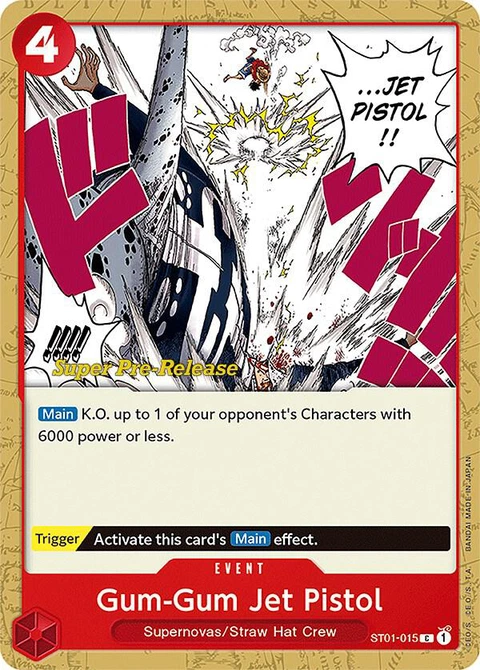 Gum-Gum Jet Pistol - One Piece Card Game card