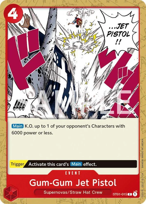 Gum-Gum Jet Pistol - One Piece Card Game card