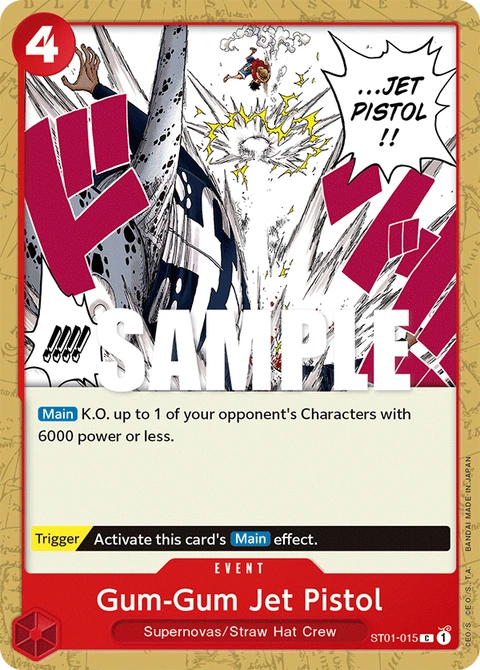 Gum-Gum Jet Pistol - One Piece Card Game card