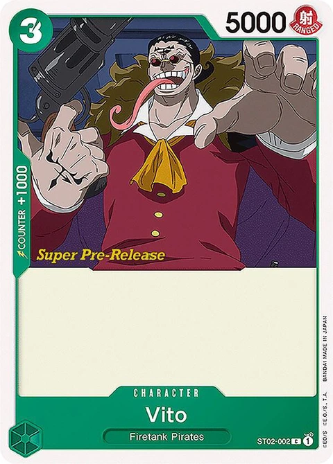 Vito - One Piece Card Game card