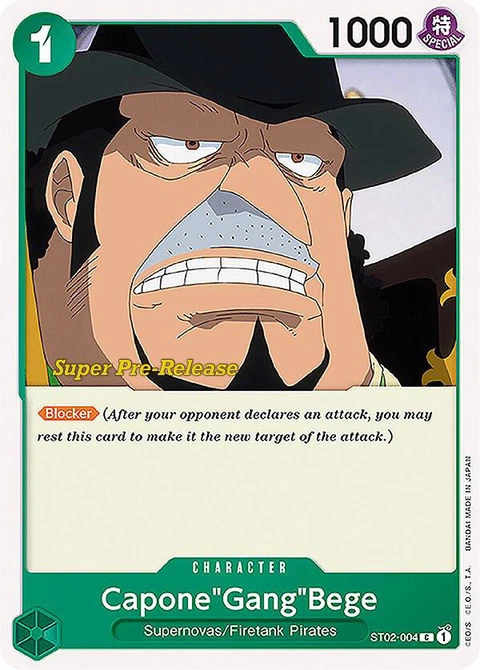 Capone"Gang"Bege - One Piece Card Game card