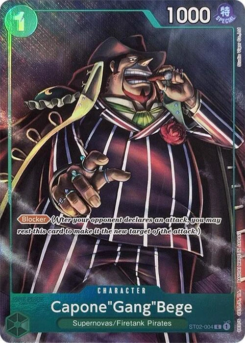 Capone"Gang"Bege (Premium Card Collection -Best Selection Vol. 2-) - One Piece Card Game card