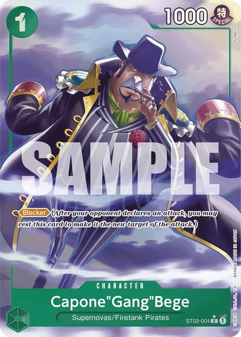 Capone"Gang"Bege (Alternate Art) - One Piece Card Game card