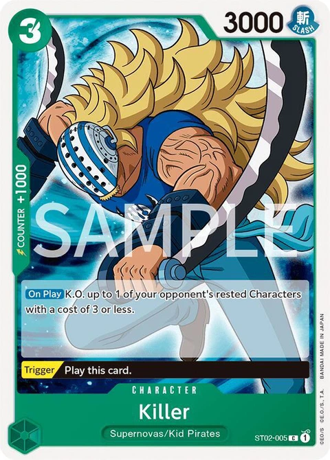 Killer - One Piece Card Game card