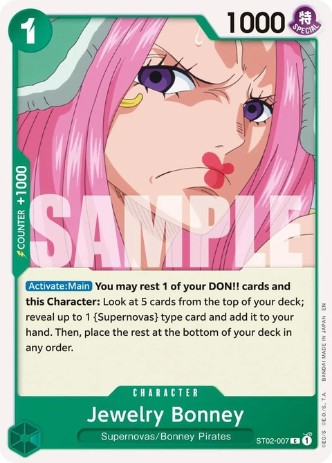 Jewelry Bonney (Reprint) - One Piece Card Game card