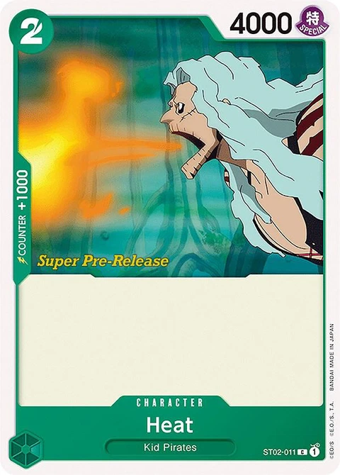 Heat - One Piece Card Game card