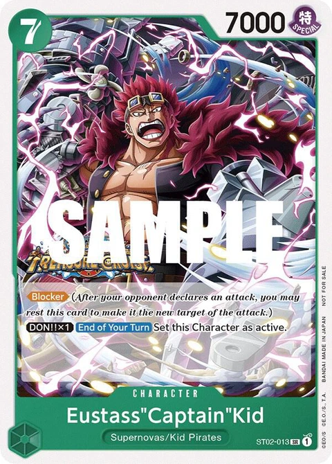 Eustass"Captain"Kid (Tournament Pack Vol. 5) - One Piece Card Game card