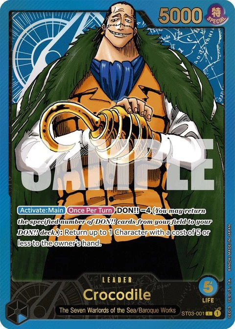 Crocodile (Premium Card Collection -Leader Collection-) - One Piece Card Game card