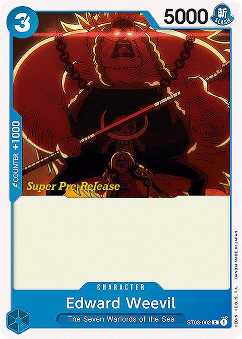 Edward Weevil - One Piece Card Game card