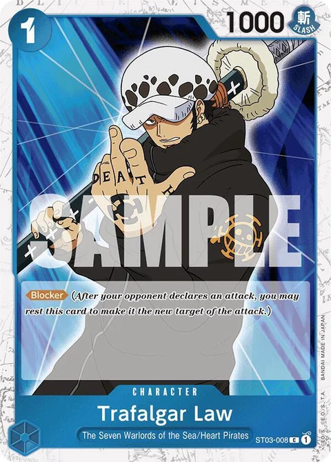 Trafalgar Law (Jolly Roger Foil) - One Piece Card Game card