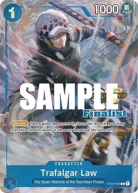 Trafalgar Law (CS 2023 Top Players Pack) - One Piece Card Game card