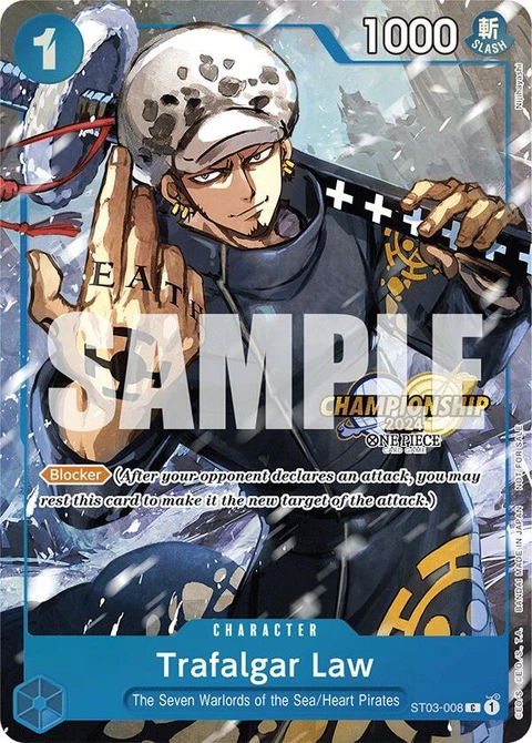 Trafalgar Law (CS 2024 Event Pack) - One Piece Card Game card