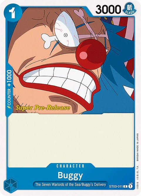 Buggy - One Piece Card Game card