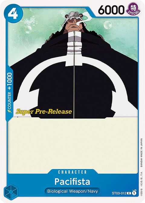 Pacifista - One Piece Card Game card