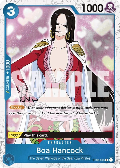 Boa Hancock (Jolly Roger Foil) - One Piece Card Game card