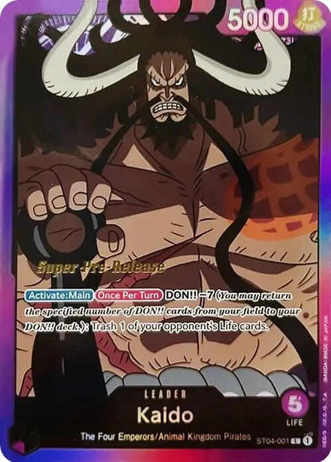 Kaido - One Piece Card Game card