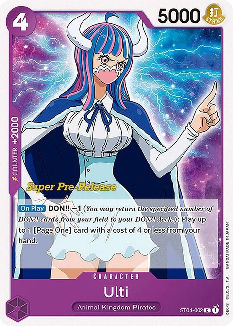 Ulti - One Piece Card Game card