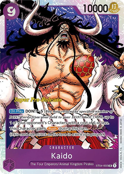 Kaido - One Piece Card Game card