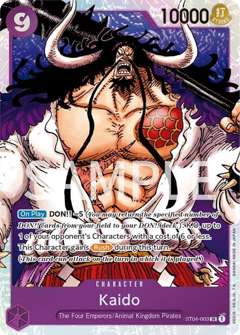 Kaido - One Piece Card Game card